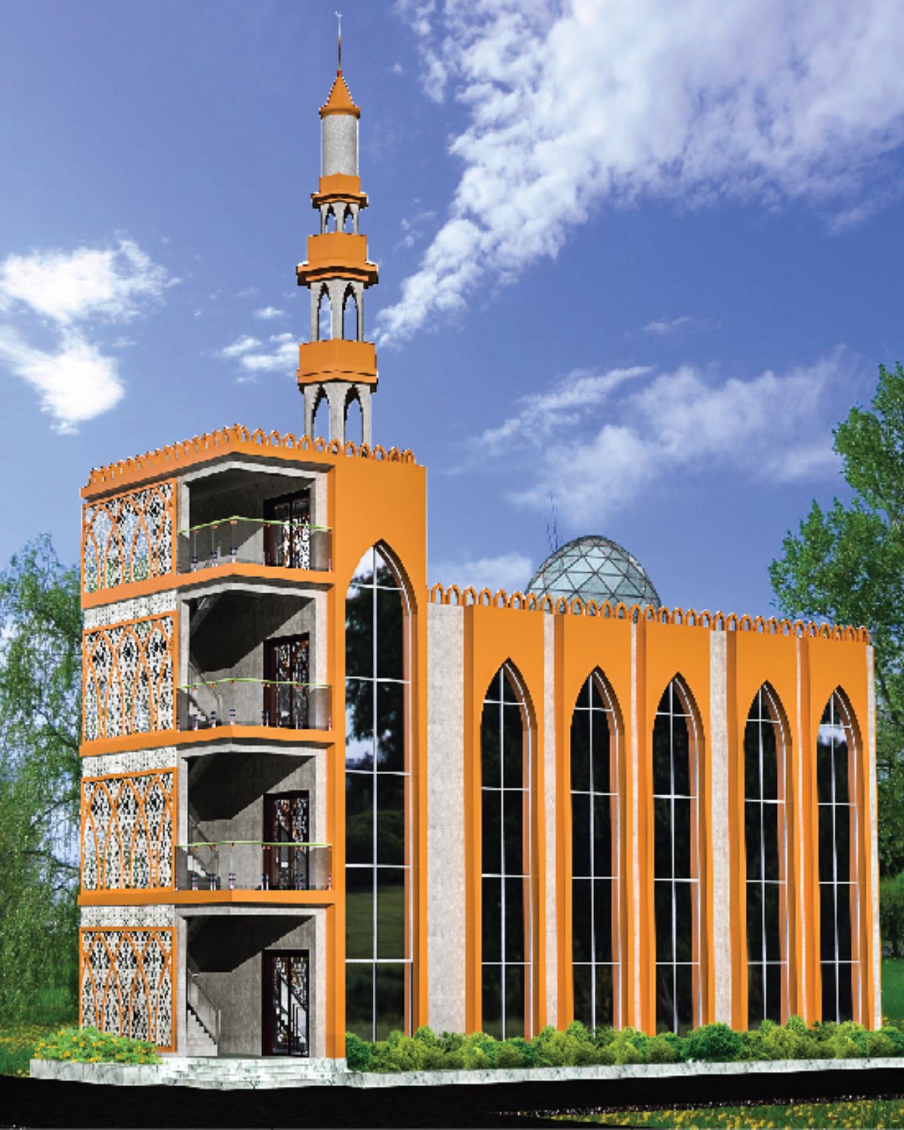 🕌 AR Jeans Mosque